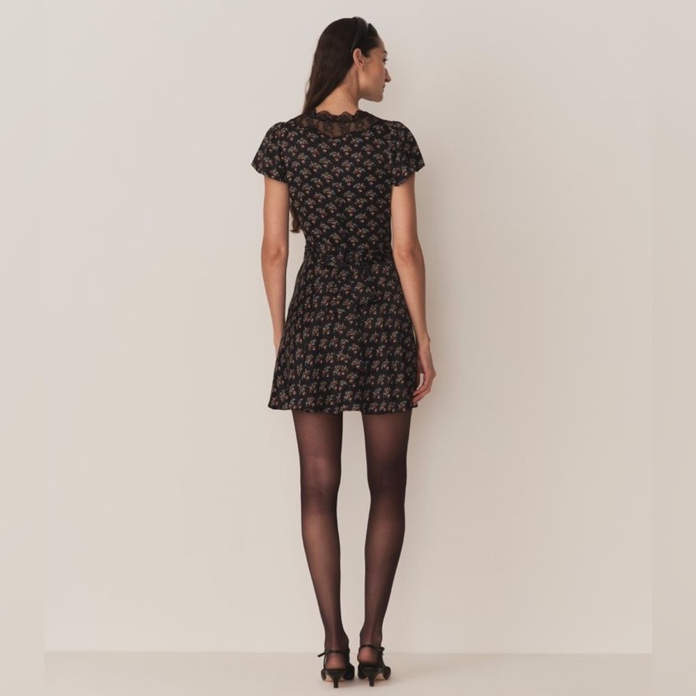 DÔEN Ivy Dress in Delphinium Floral - Picture 2 of 8